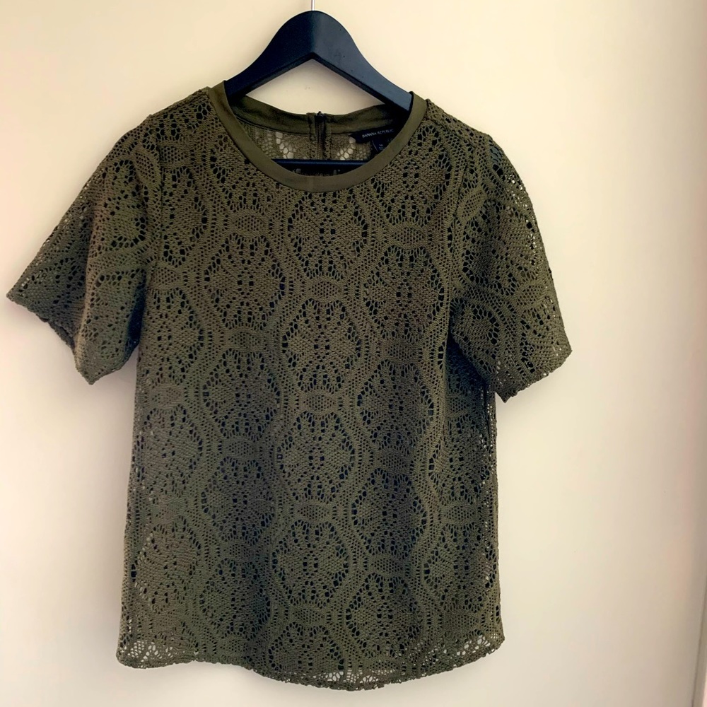 Banana Republic Lace Top